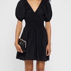 Faithfull the Brand Black Mini Dress